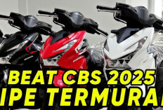  Honda Beat CBS 2025: Ada Charger USB, 8 Pilihan Warna dan Irit BBM serta Promo  
