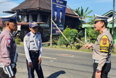 Antisipasi Lakalantas di Wilayah Ujan Mas, Sat Lantas Polres Kepahiang Lakukan Ini