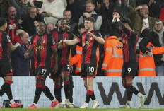 1 Pemain Kartu Merah, Arsenal Tumbang di Kandang Bournemouth