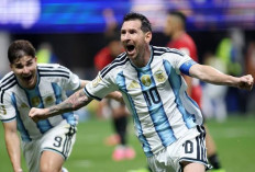 Argentina Bangkit dari Maut: Tundukkan Mesir 3-2 Lewat Comeback Sensasional, Messi Antar Albiceleste ke Peremp
