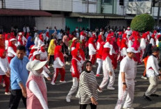 Semangat Hidup Sehat, Ribuan Masyarakat Meriahkan CFD Rejang Lebong