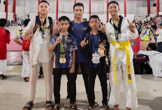 Atlet Taekwondo Centre Club Kepahiang Rengkuh 6 Emas dan 3 Perunggu pada Piala Bupati Seluma