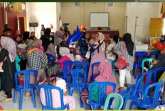 Jaga Kesehatan Pemdes Tebat Monok Ajak Warga  Posyandu