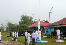 SMPN 3 Tuan Rumah Upacara HUT Kemerdekaan RI ke-79 Kecamatan Tebat Karai 