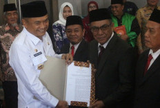 Dilantik jadi Ketua BAZNAS Bengkulu Tengah, Ini Target Nirzawan