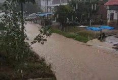 Jalan dan Rumah Warga Desa Talang Pito Banjir Lagi