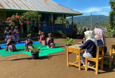 Seni Tari Jadi Materi Ujian Praktik SDN 16 Kepahiang    