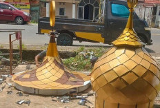 Melihat Pembuatan Kubah Masjid di Karya Mandiri Kepahiang