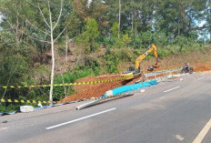 Jalan Ringroad Kabupaten Kepahiang Mulai Diperbaiki: Sempat Ambruk