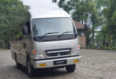 Mitsubishi Canter Bus Empat Ban: Solusi Angkutan Travel hingga Pariwisata
