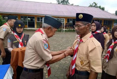 Pramuka SDN 5 Kepahiang Sabet Piala Bergilir HUT ke-39 Gudep Syaifullah