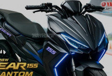  Yamaha Gear 155 Phantom 2025 Hadir: Punya Desain Gahar dan Futuristik, Ini 4 Keunggulan yang Tak Dimiliki Mot