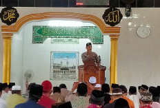 Jaga Kamtibmas, Polsek Tebat Karai Ajak Warga Makmurkan Masjid