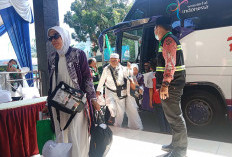 Jemaah Haji Kloter Pertama Tiba di Bengkulu