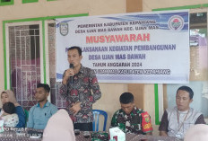 Program Ketahanan Pangan Desa Ujan Mas Bawah Dimulai, Ini Kegiatannya