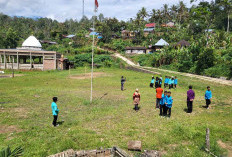 HUT KEMRI ke-79, Pemdes Bukit Menyan Mulai Siapkan Hari Upacara Bendera