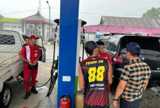 Polres Rejang Lebong Monitoring SPBU, Ini Hasilnya