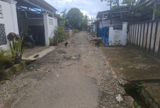 Warga Kelurahan Amen Keluhkan Bekas Galian Pipa Proyek SPAM