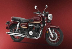 Edisi Spesial Honda CB350C:  Tampang Klasik Tapi Fitur Canggih