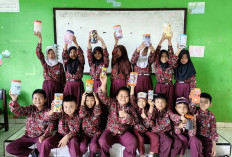 Mantap, Pelajar SDN 11 Kepahiang Buat Celengan dari Barang Bekas