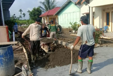 Giat Pembangunan Infrastruktur Desa Simpang Kota Bingin