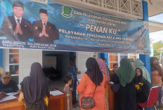 Penanku DPMPTSP di Pasar Rakyat Diserbu Pelaku Usaha