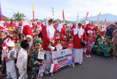 TK Negeri Pembina Kepahiang Semarakan Karnval HUT KemRI 80