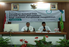 KUA Muara Kemumu Ikut Pelatihan Deteksi Dini Konflik Sosial Keagamaan 