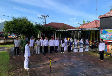 Pemdes Imigrasi Permu Gelar Upacara Bendahara Peringatan Hari Desa Nasional