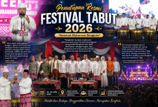 Festival Tabut 2026 Ditutup, Tradisi dan Ekonomi Bengkulu Menguat