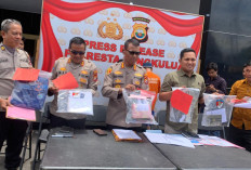 Polresta Bengkulu Sita Ratusan Liter Tuak 