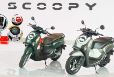 Pilihan Warna Motor Honda Scoopy 2025 Terbaru, Cek Disini!