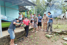 Gotong royong, Pemdes Talang Pito Kepahiang Ajak Warga Jaga Kebersihan Lingkungan 