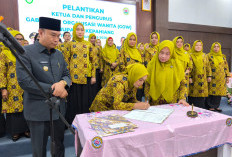 Malenda Epiani Jabat Ketua GOW Kepahiang Periode 2025-2030