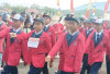 Ikut Lomba Gerak Jalan: SMPN 2 Kepahiang Meriahkan HUT KemRI ke-80 Tahun 2025