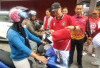 Semarak Kemerdekaan, Pemkab Rejang Lebong Bagikan Bendera Merah Putih