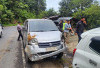 Lakalantas di Liku 9 Kepahiang: Mobil APV Terjun Bebas ke Jurang Sedalam 20 Meter