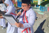 Upacara di SDN Komplek Kepahiang: Lia Febriani, Bentuk Disiplin & Tumbuhkan Jiwa Nasionalisme Pelajar SD