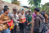 Polsek PUT Salurkan Bantuan untuk Korban Kebakaran