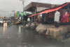 Hujan Lebat Durasi Singkat: Jalan di Pasar Kepahiang Tergenang Banjir 